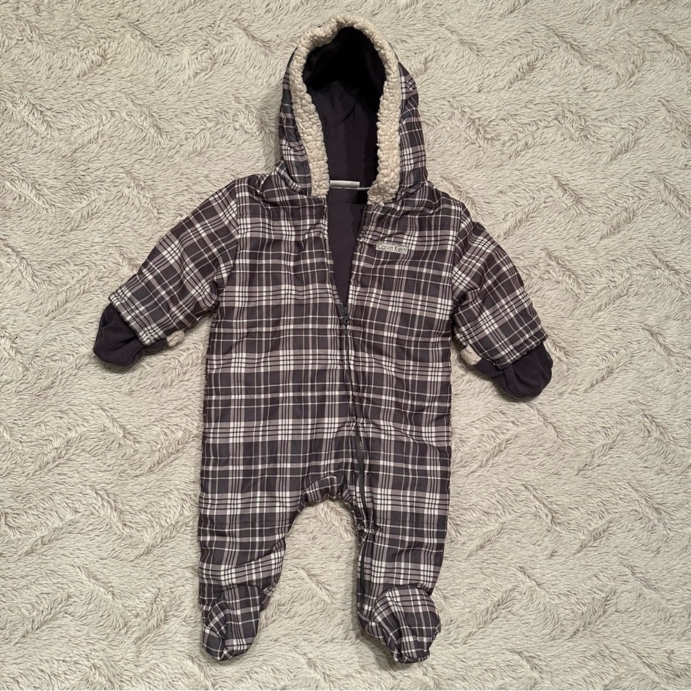 0-3 months Calvin Klein baby snow suit